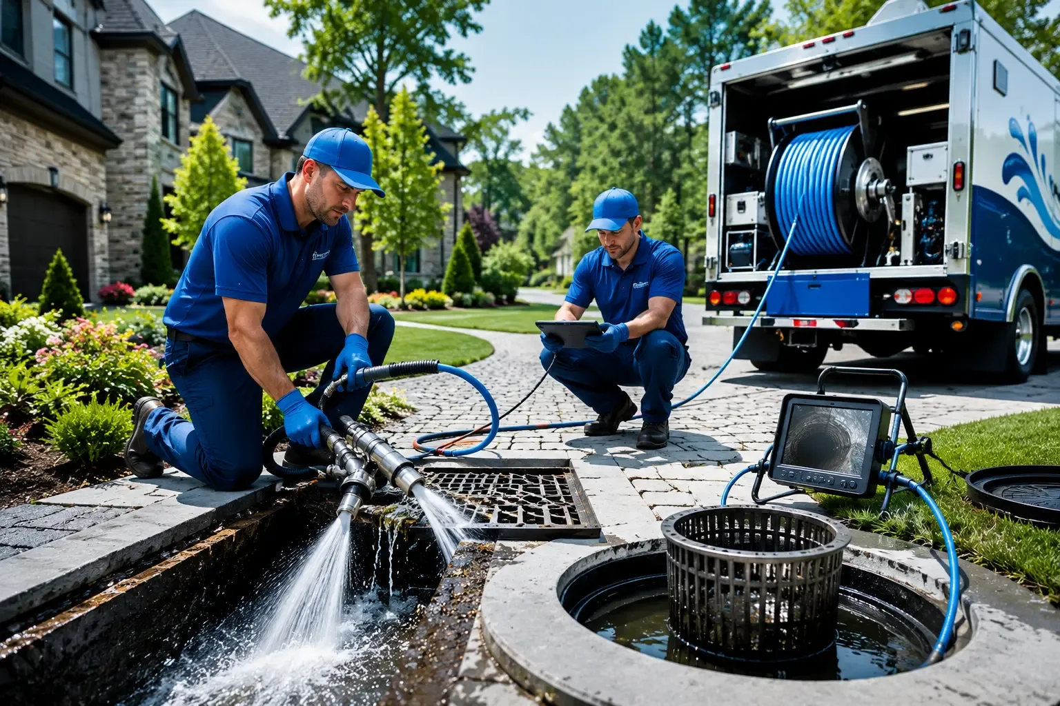 Local outdoor drain cleaning professionals in Concord, VT